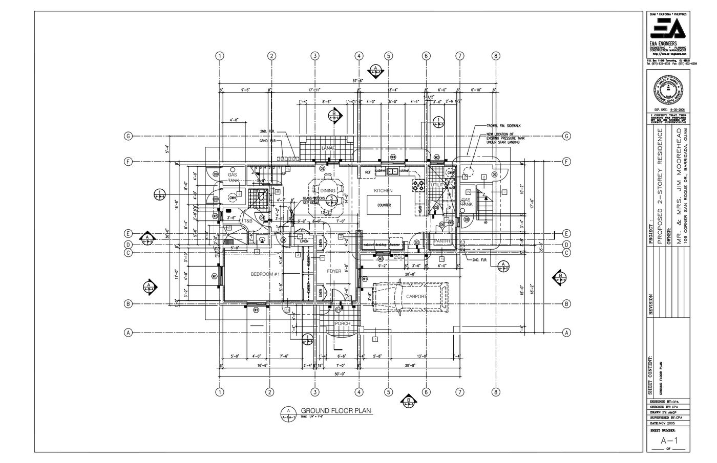 Moorehead ground floor plan